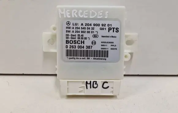 Mercedes-Benz C W204 Parking PDC control unit/module A2049009201 A2045450432 A2049020001