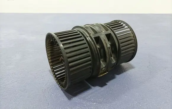Interior heater climate box assembly