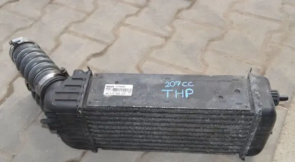 Peugeot 207 CC Intercooler radiator 9651280680 K7798004