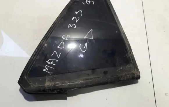 Mazda 323 Rear vent window glass 