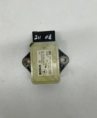 Mercedes-Benz E W211 ESP acceleration yaw rate sensor A0055422718 0265005752 7010702