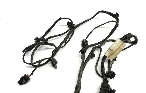 Volkswagen Touran II Parking sensor (PDC) wiring loom 4F0973703