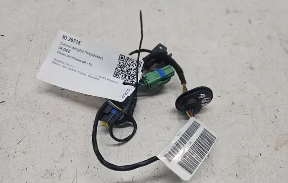 Citroen C4 I Picasso Tailgate/trunk wiring harness 9658968180