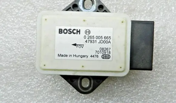 Nissan Qashqai ESP acceleration yaw rate sensor 47931JD00A 0265005665