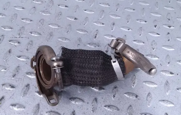 Land Rover Defender EGR valve line/pipe/hose LR125541 K6D39F468BA 5215161820