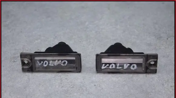 Volvo S60 Number plate light