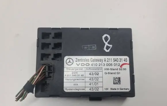 Mercedes-Benz E W211 Gateway control module A2115403145