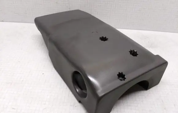 Steering wheel column trim