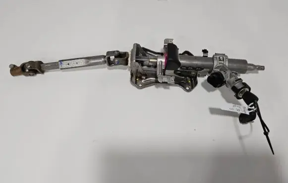 Steering wheel axle set