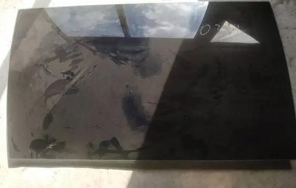 Chrysler Grand Voyager IV Rear door window glass