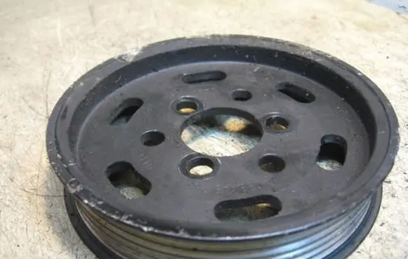 Skoda Octavia Mk1 (1U) Power steering pump pulley 038145255B 19TDI96KWALIUMINIS 4852BZ