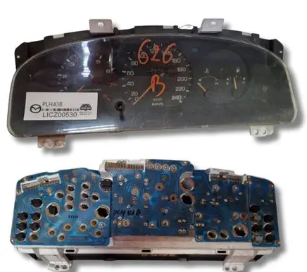Mazda 626 Speedometer (instrument cluster) PLH43B