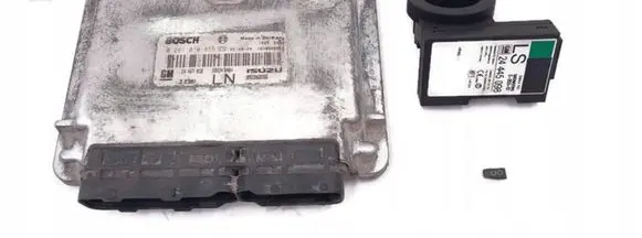 Opel Astra G Engine ECU kit and lock set 0281010859