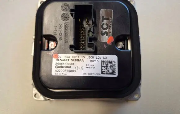 Renault Zoe LED ballast control module 260556623R RENAULTZOEI1ZE50