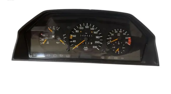 Mercedes-Benz E W124 Speedometer (instrument cluster) 1245435024 6160491017