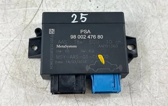 Peugeot 3008 I Parking PDC control unit/module 9800247680