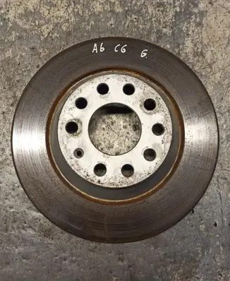 Audi A6 S6 C6 4F Rear brake disc
