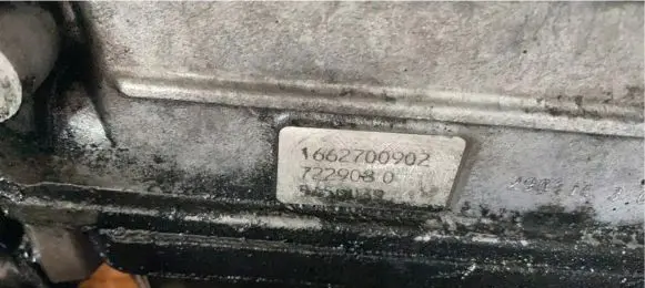 Mercedes-Benz ML W166 Automatic gearbox 1662700902 7229080 291176