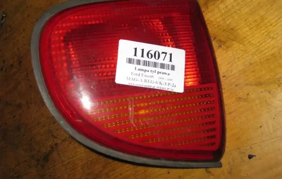 Ford Escort Rear/tail lights