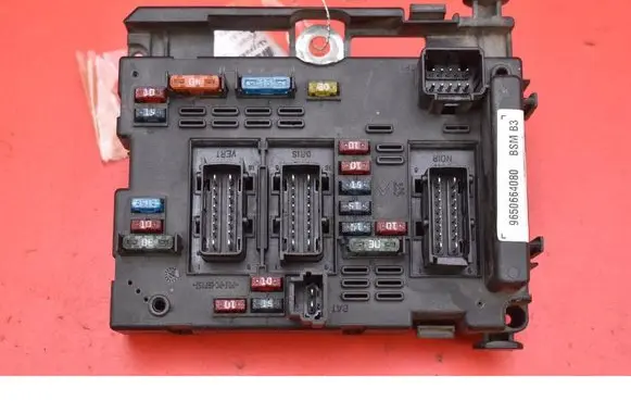 Peugeot 206 CC Fuse box set 9650664080