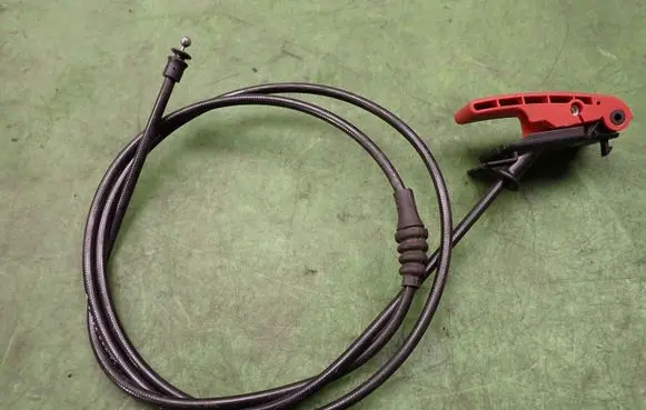 Infiniti Q30 Engine bonnet/hood lock release cable A2468800059