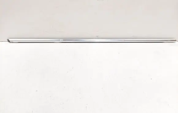 Front door glass trim molding