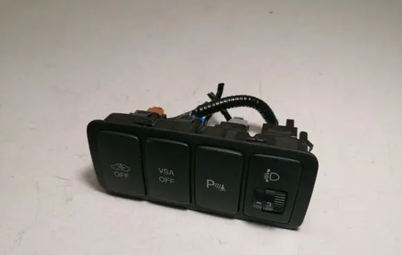 Honda Accord Headlight level height control switch M24985 M37548