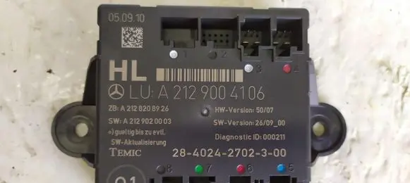 Mercedes-Benz C W204 Door control unit/module A2129004106