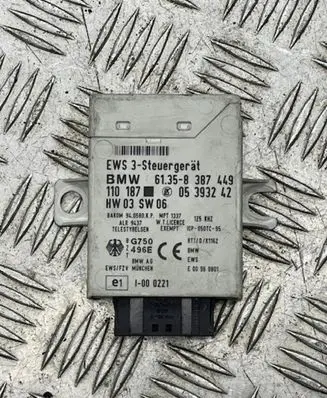 BMW 3 E46 Immobilizer control unit/module 61358387449 110187 05393242