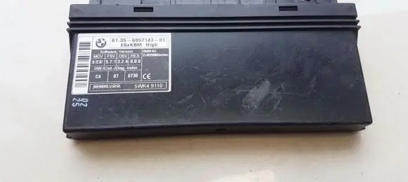BMW 5 E60 E61 Comfort/convenience module 6135695714301 5WKk49110