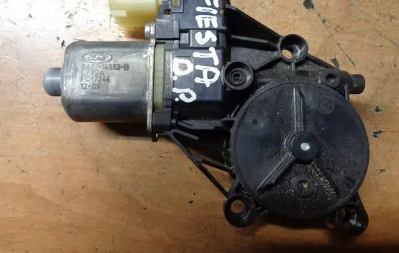 Ford Fiesta Front door window regulator motor 8A6114553B