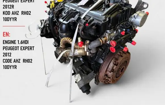 Peugeot Expert Engine AHZ RH02 10DYYR