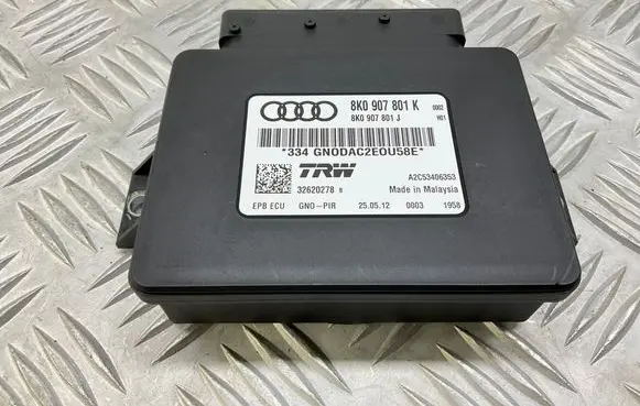 Audi A4 S4 B8 8K Hand brake control module 8K0907801K 8K0907801J