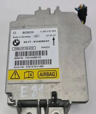 BMW 1 E81 E87 Airbag control unit/module 9134280