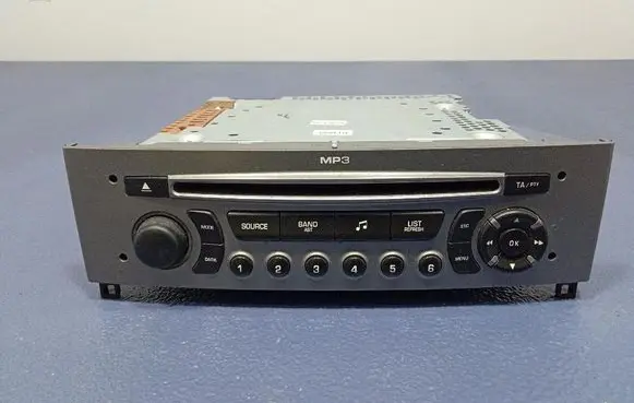 Peugeot 308 Radio/CD/DVD/GPS head unit 96647511