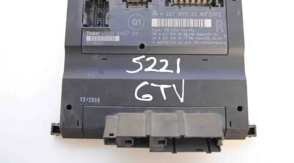 Mercedes-Benz S W221 Other devices A2218702286