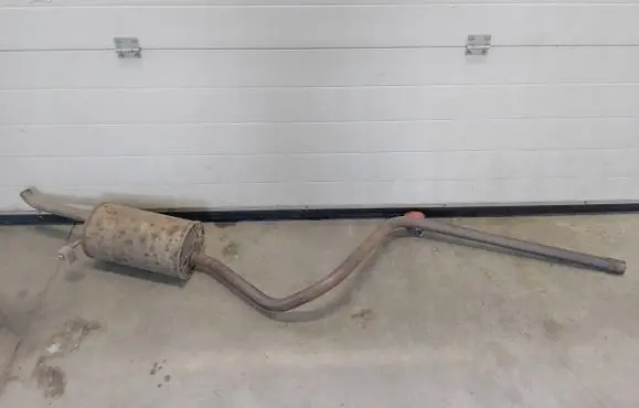 Volkswagen Polo Muffler/silencer 6R0253611M