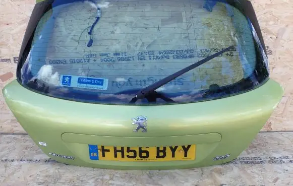 Peugeot 207 Truck tailgate 
