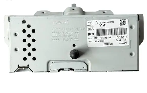 Ford Fiesta Radio/CD/DVD/GPS head unit H1BT18C815VU