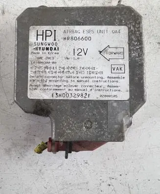 Hyundai Galloper Airbag control unit/module HR806600 EA100030000 E3H0032982F