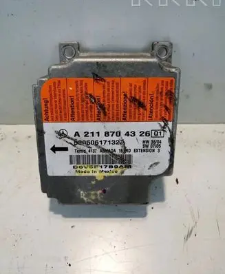 Mercedes-Benz E W211 Airbag control unit/module A2118704326
