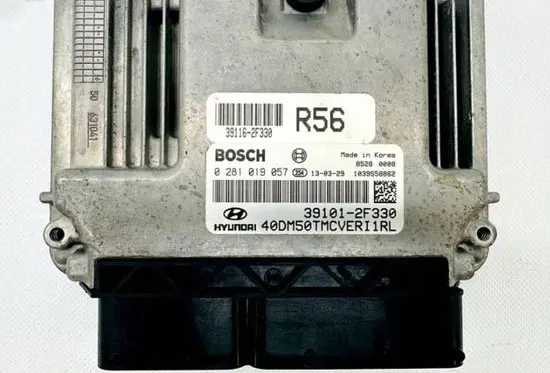 Hyundai Santa Fe Engine control unit/module 391162F330 391012F330 0281019057