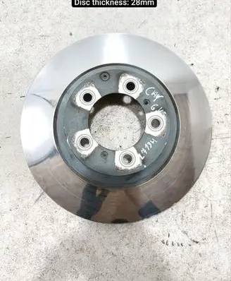 Porsche Cayenne (9Y0 9Y3) Rear brake disc 9Y0615601