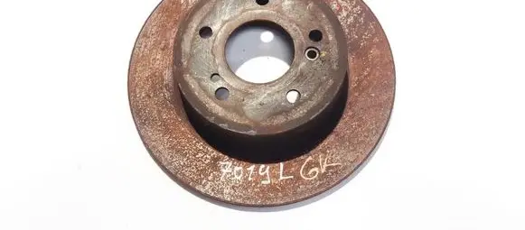 Mercedes-Benz CLC CL203 Rear brake disc neventiliuojamas