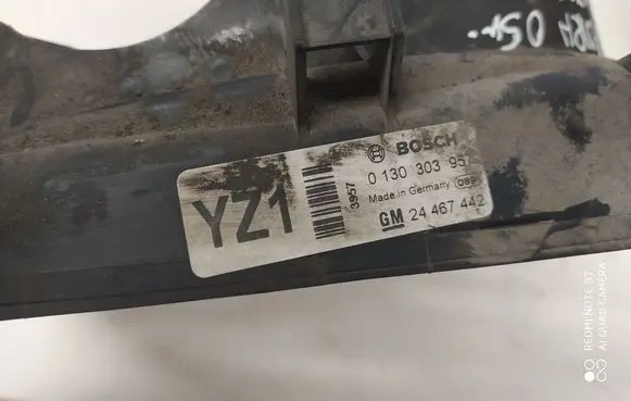 Opel Astra H Electric radiator cooling fan 0130303957 24467442 YZ1