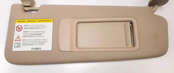 BMW 5 F10 F11 Sun visor