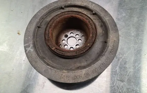Audi A6 S6 C6 4F Crankshaft pulley 057105251D 059105251AD