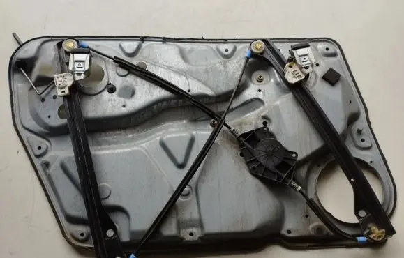 Volkswagen PASSAT B5 Front window lifting mechanism without motor 3B4837756A