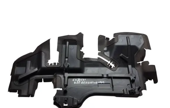 Intercooler air guide/duct channel