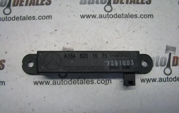 Mercedes-Benz GL X164 Keyless (KESSY) go control unit/module A1648201575